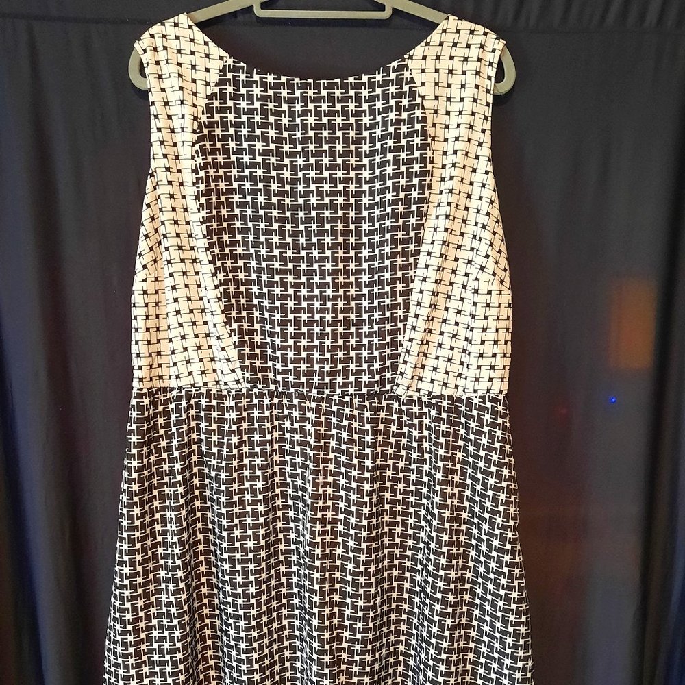 { 22 } Paper Doll - Modern Geo Dress